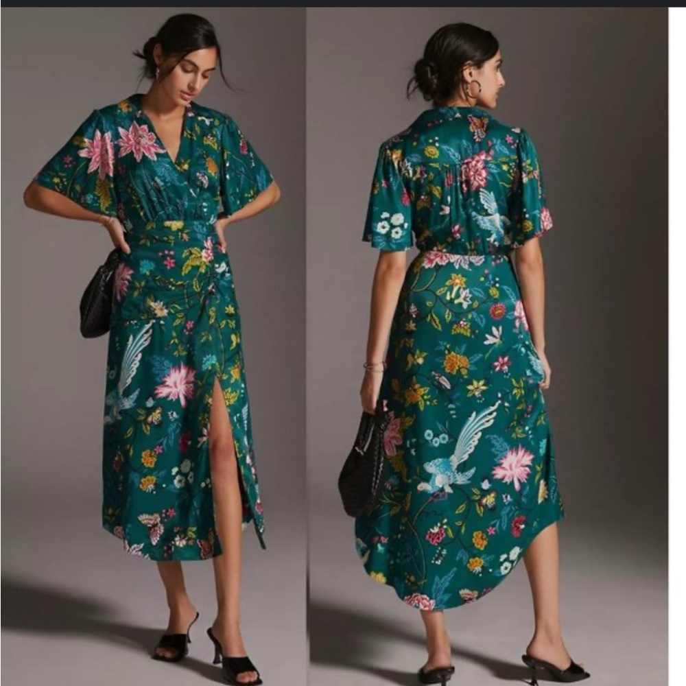 Maeve emerald dress